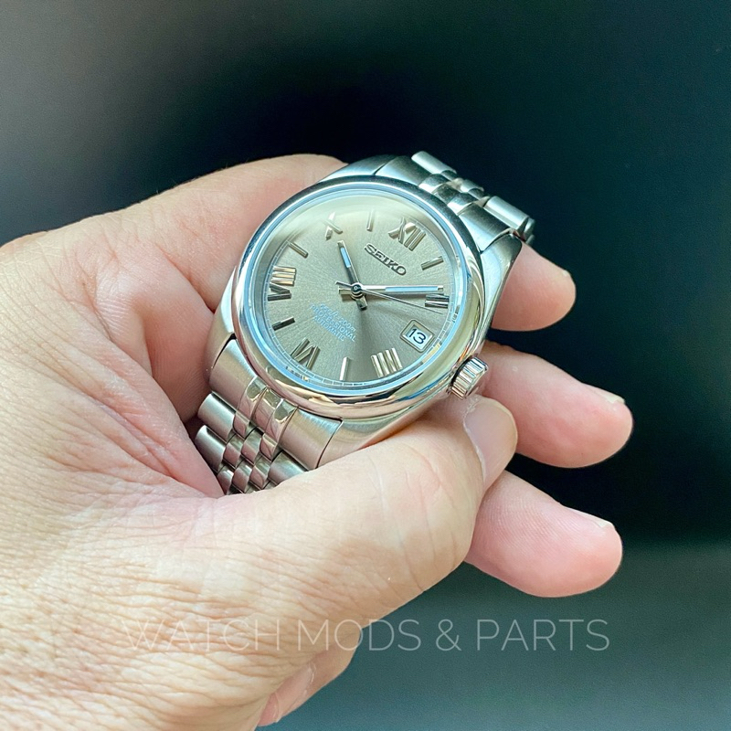 WMNP Seiko Mod Seiko Mod Datejust Roman Dial