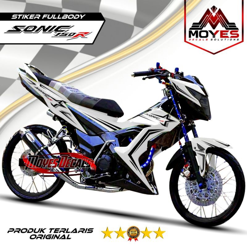 ( COD )Decal Honda SONIC 150 R Full Body //Decal Sticker List keren