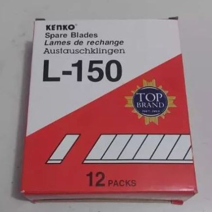 

Stok Banyak ISI CUTTER BESAR KENKO L15 REFILL CUTTER KENKO 12 PACK
