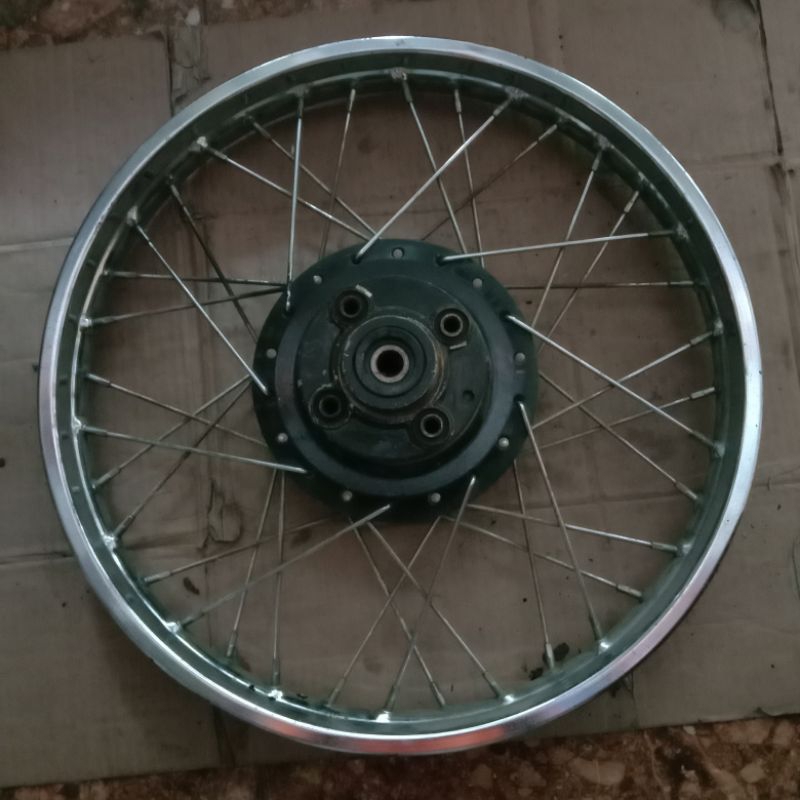 velg belakang Megapro old set ring 18 ukuran 160