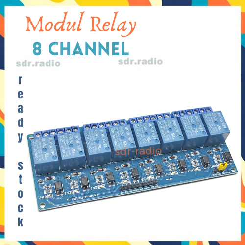 Relay 5V 8 Channel Modul Relay 8 Indoware modul relay 8 channel
