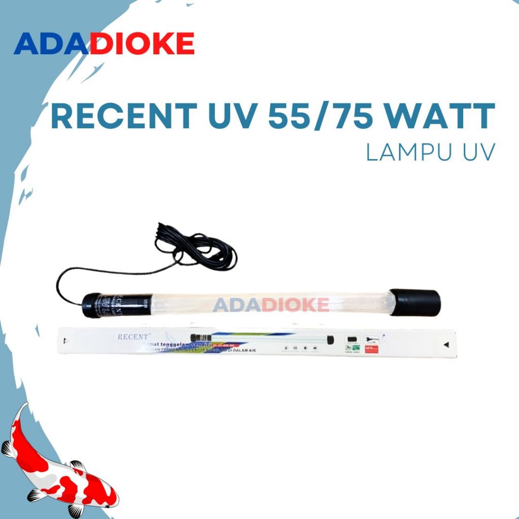 Recent Lampu UV Lampu Ultra Violet 55 Watt / 75 Watt Lampu UV Kolam Kolam Ikan