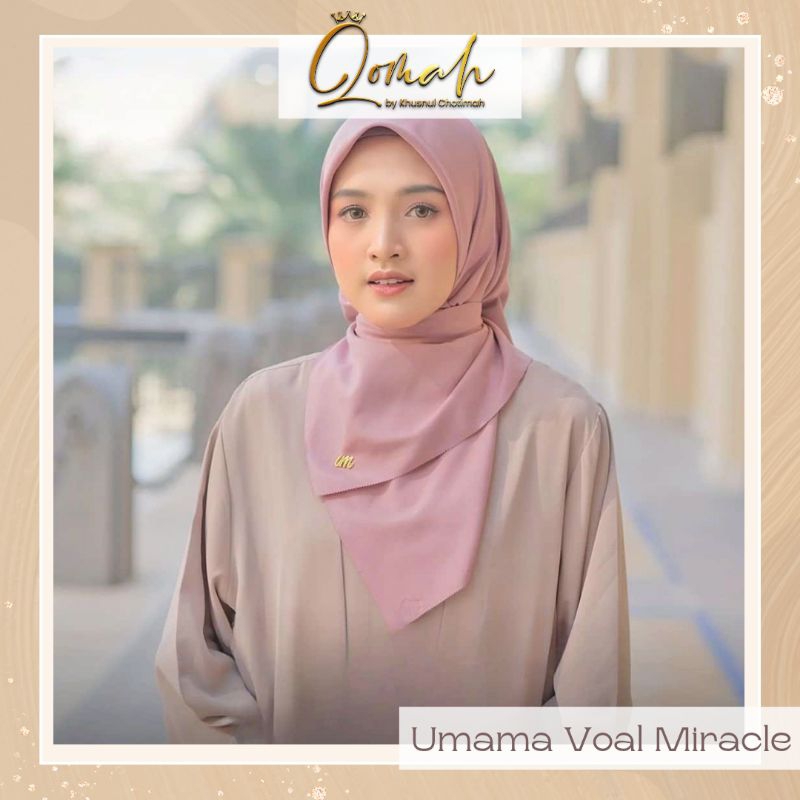 voal miracle umama | umama scraft | umama pouch | jilbab segiempat umama voal miracle
