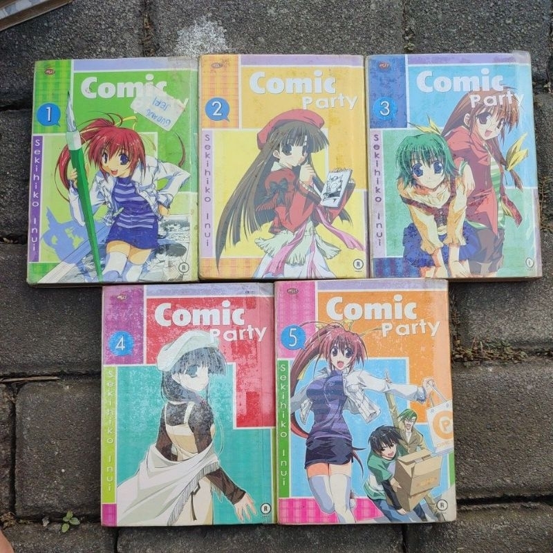komik second COMIC PARTY 1-5