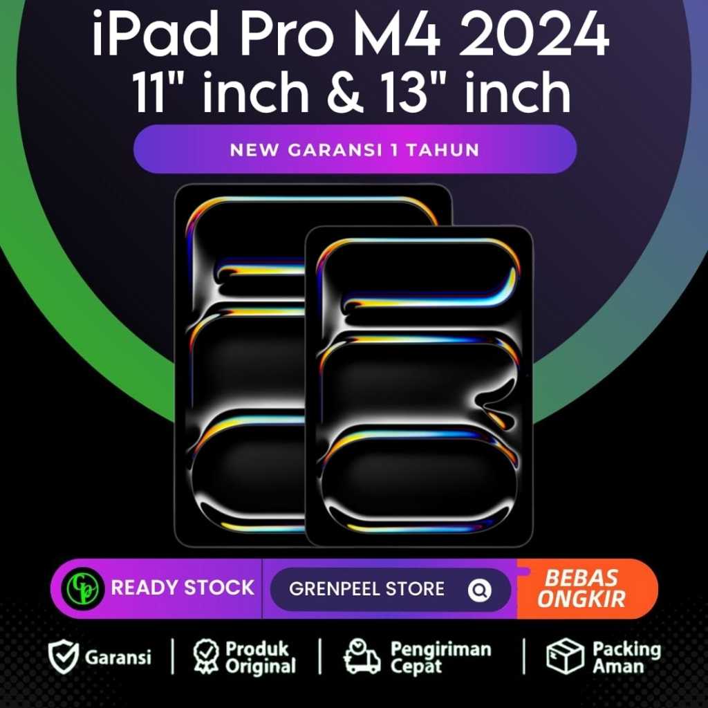 Apple iPad Pro M4 2024 11" inch | 13" inch 256GB 512GB 1TB 2TB Wifi Celluler