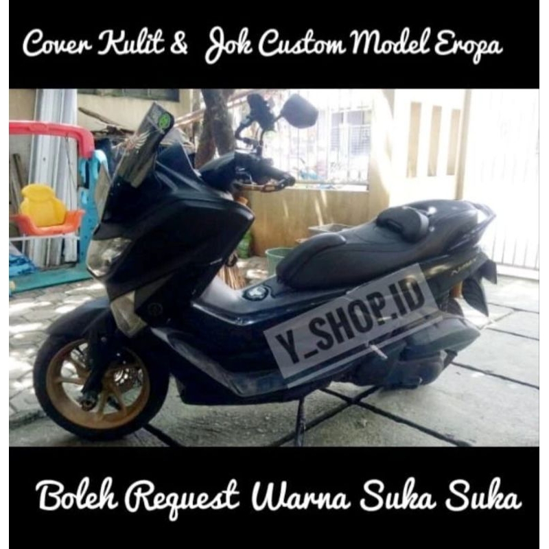 Custom Sarung Kulit Jok Yamaha Nmax Old New Nmax Variasi Eropa