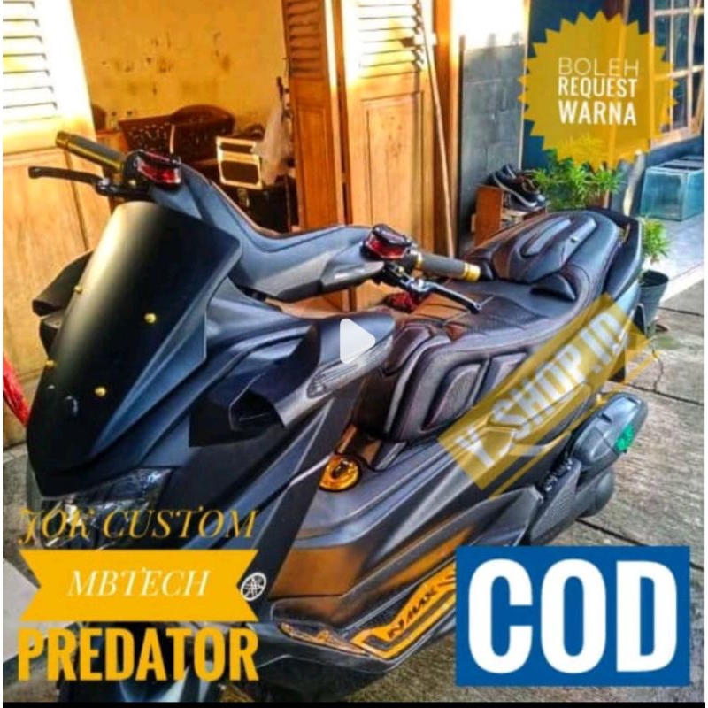Cover Kulit Jok Motor Nmax Old New Nmax Variasi Retro Predator Terbaru