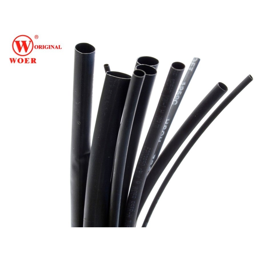 Heat Shrink | Selang Bakar | Selongsong Bakar | 2,5 mm Hitam