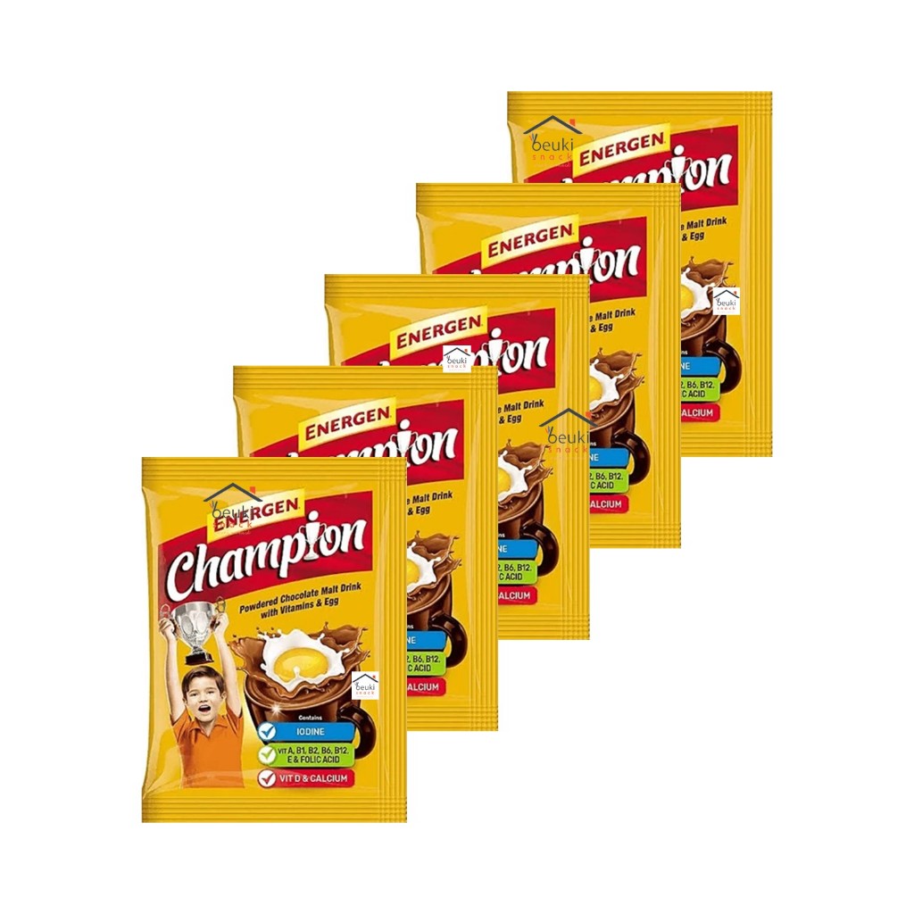 

5PCS Energen Champion Minum Makanan Bergizi