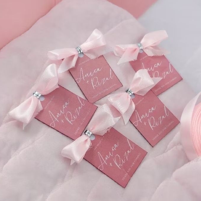 Kartu Ucapan Terimakasih Sweecard Thank you Card/ Wedding Card Satuan dan Grosir