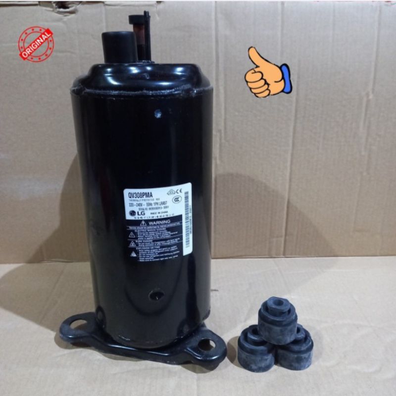 LG Compressor R 22 QV-308-PMA 2HP  220-240Volt (Rotary)