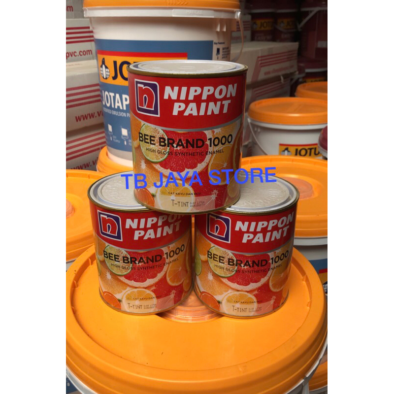 NIPPON PAINT BEE BRAND 1000 1 KG SADDLE BROWN 1883A CAT TEMBOK NIPPON PAINT TINTIN