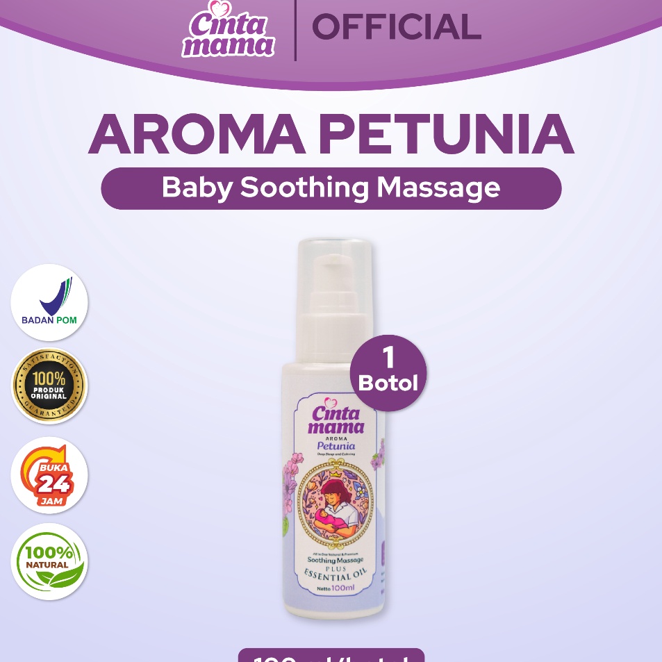 

Best Product Cinta Mama Minyak Bayi Varian Petunia Original 1 Botol