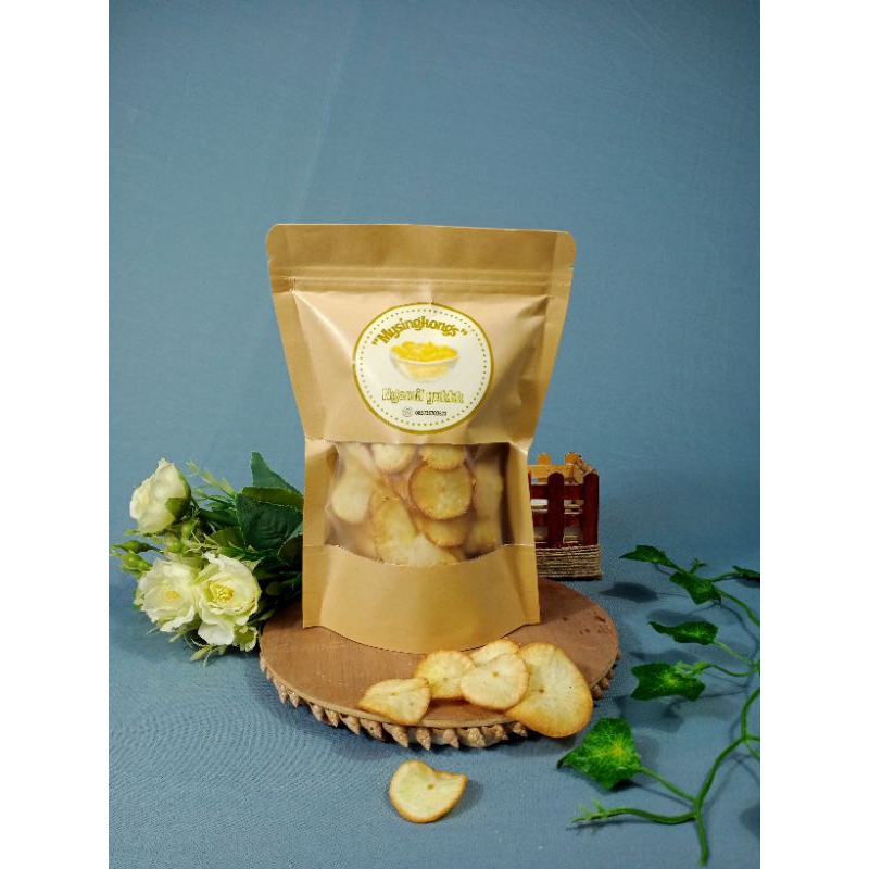 

Mysingkongs by yuni (keripik singkong) Kemasan Standing Pouch Asembagus Situbondo Jatim