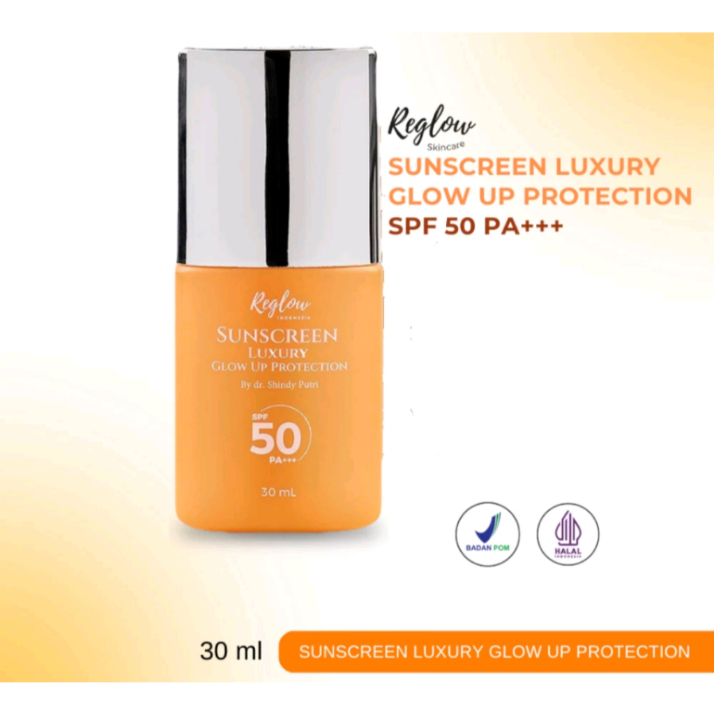 New Produk Reglow Sunscreen By Dr Shindy Putri Original Resmi Official Store