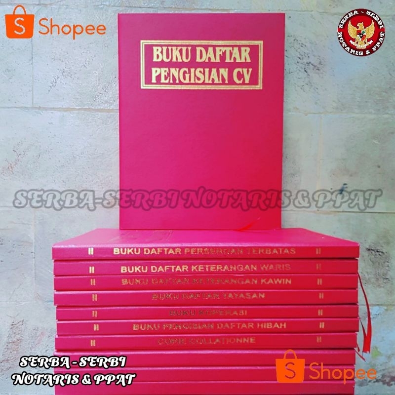 

Buku daftar pengisian CV buku pendukung notaris
