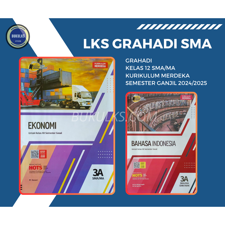 Buku LKS SIMPATI HAYATI GRAHADI SMA MA Kelas 12 Merdeka Ganjil 2024 2025