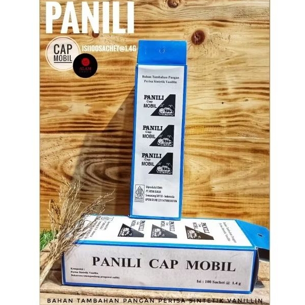 

Vanili Cap Mobil Sachet 1 kotak 100 sachet
