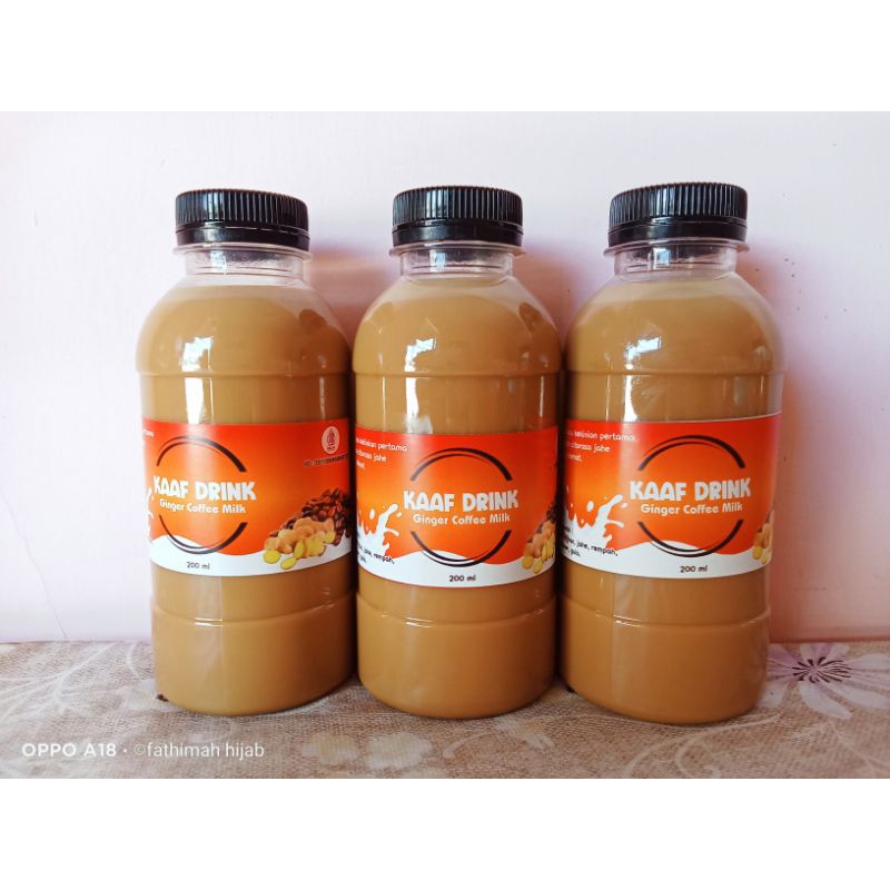 

ginger coffee milk