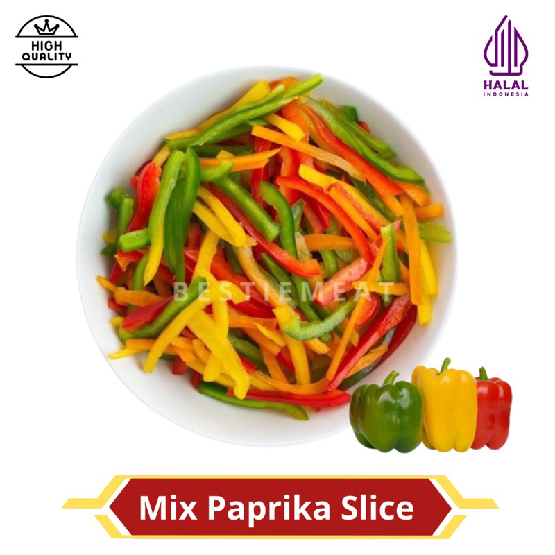 

Mix Paprika Slice Frozen 200g