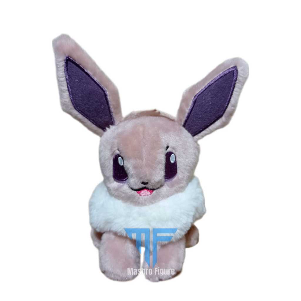 Mainan Anak Boneka Pokemon Karakter Eevee 18 cm