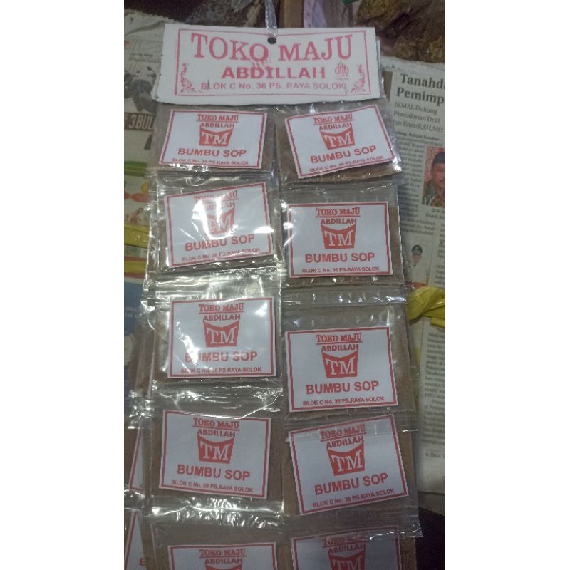 

Bumbu Sop Giling Rentengan