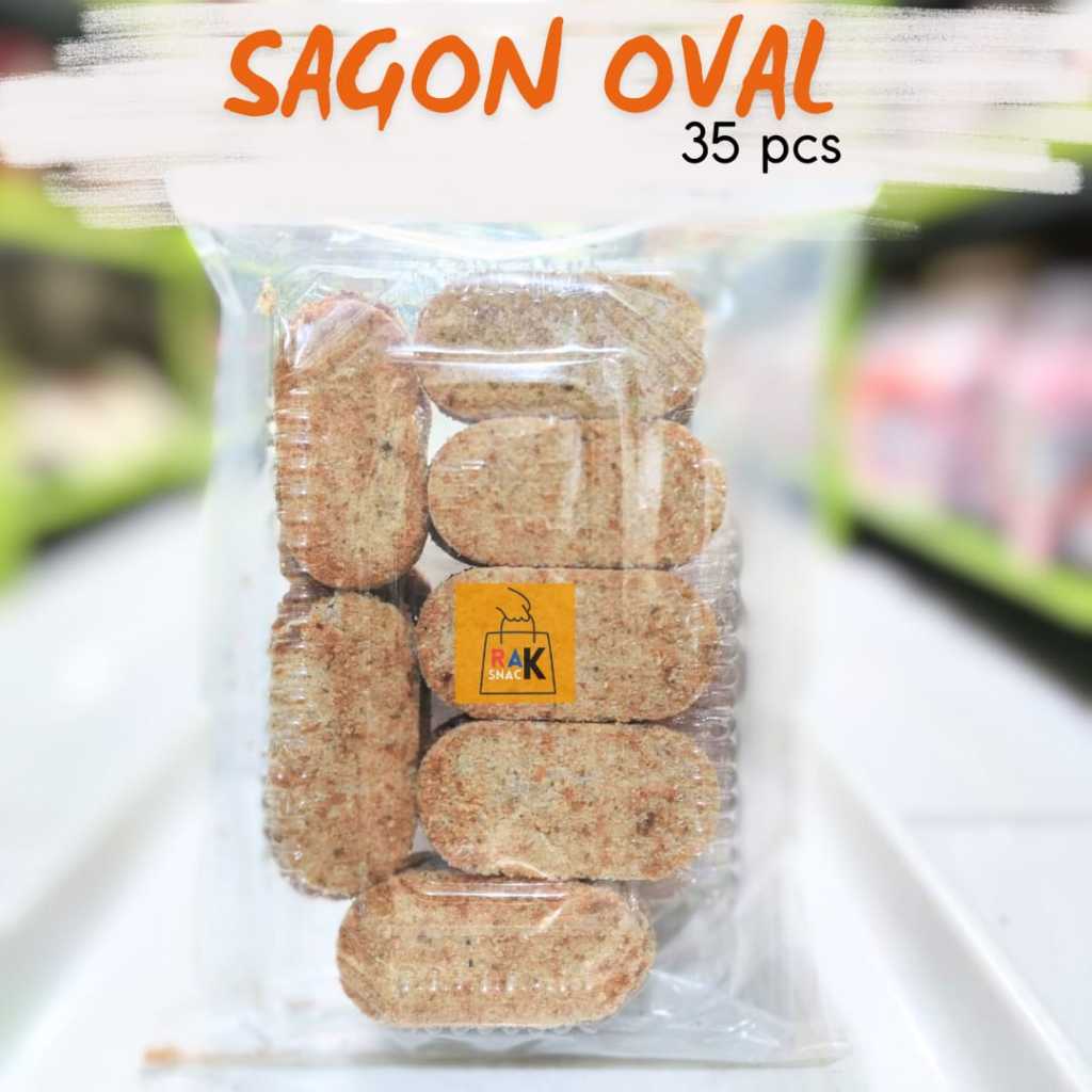 

Kue Sagon Kelapa Oval 250gr | Kue Kering Murah Kemasan Ekonomis