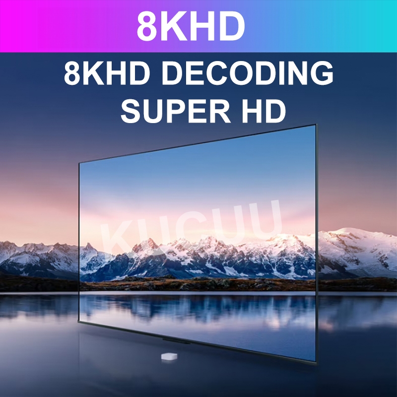 TERBARU KUCUU Android Tv Box Android 13 OS STB Ram 4gb Rom 32gb Wifi 5G/2.4G Smart Tv Box 8K Ultra