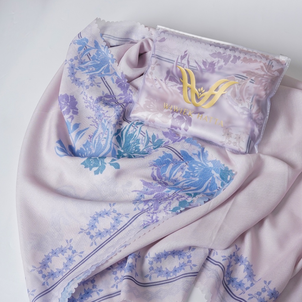 Wiwiek Hatta (WH) Girly Premium Scarf Printing Signature