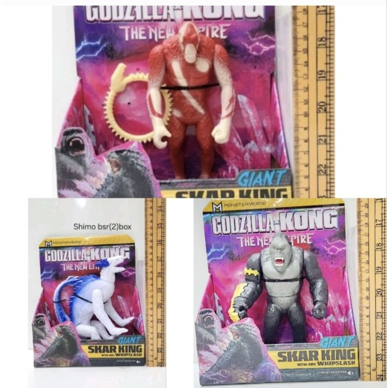 skar king / shimo / kong figure godzilla vs kong action figure