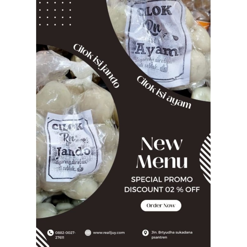 

Baso Aci Cilok isi Ayam&Jando isi 20Pcs