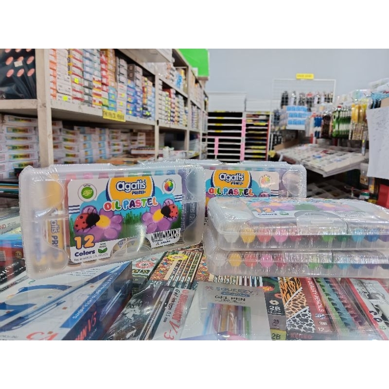 

Agatis Prime Oil Pastel / Crayon Agatis 12 Warna