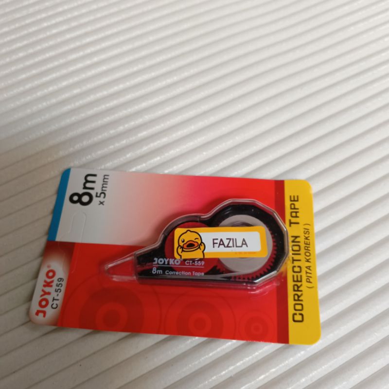 

correction tape tipeX pita joyko 8m