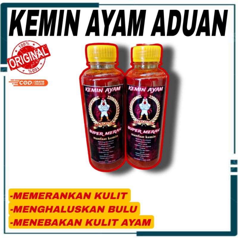 KEMIN AYAM LAGA RAMUAN THAILAND untuk memerahkan ayam dan menebalkan kulit