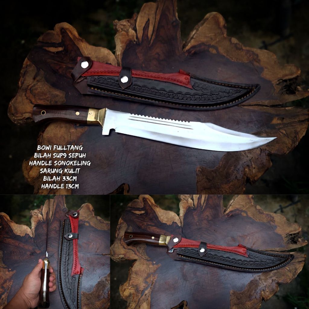 Terbaru pisau survival pisau camping bilah 33 cm fulltank