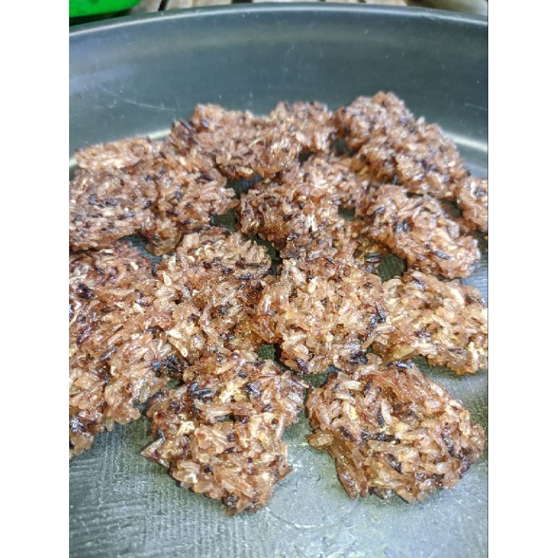 

Rengginang ketan hitam rasa asin dan gurih 500gr asli kediri