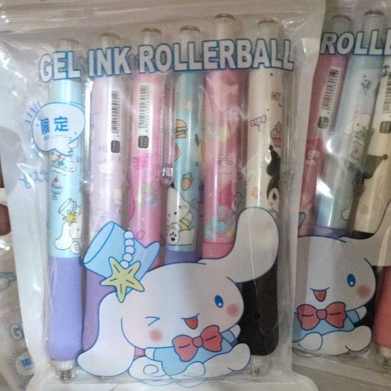 

6 pak pen gembul sanrio