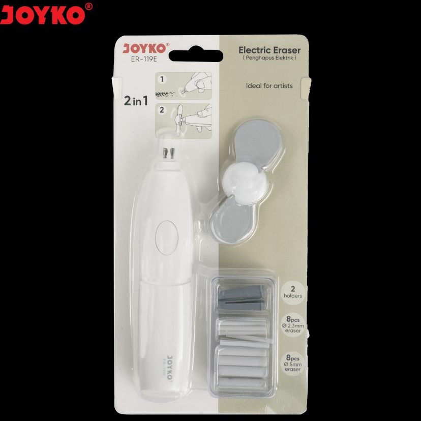 

Electric Eraser Joyko ER119E Penghapus Elektrik 2 in 1