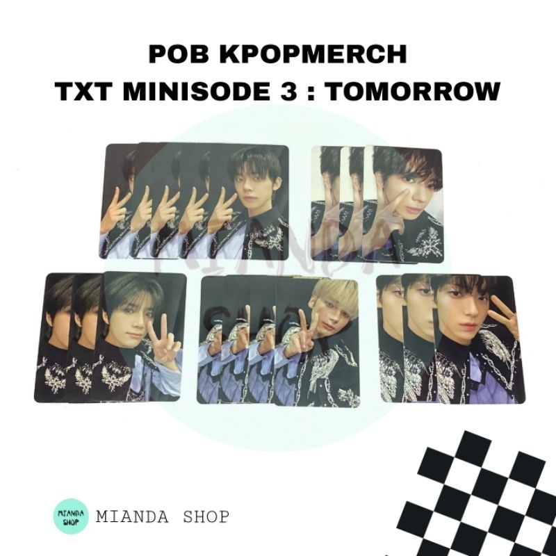 [RESTOCK] POB KPOPMERCH TXT MINISODE 3 : TOMORROW