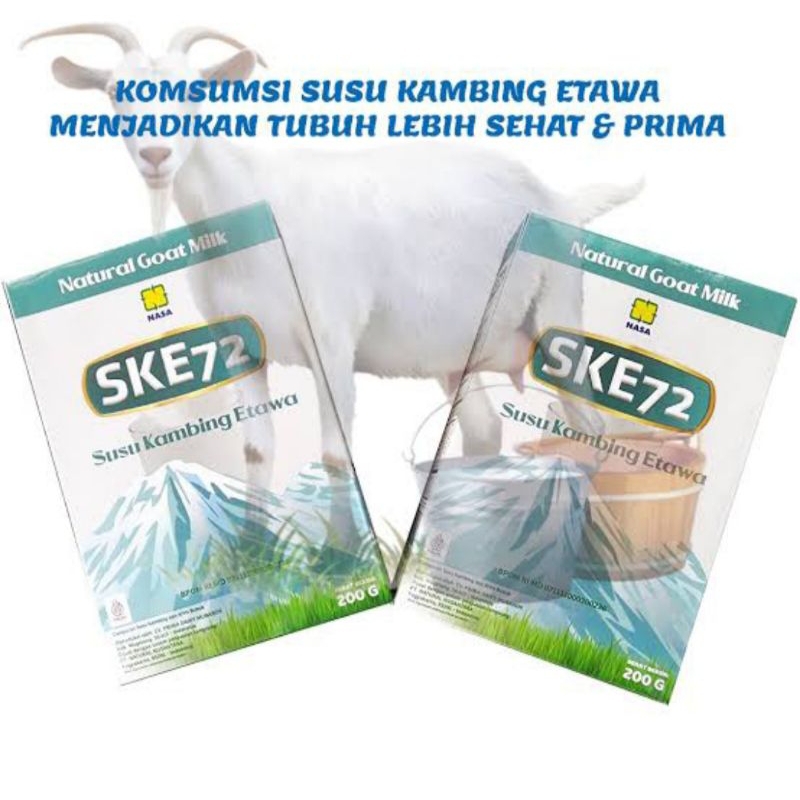 

SKE72 Susu Kambing Etawa Original NASA 100% Halal Menyehatkan