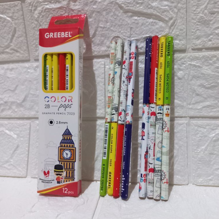 

Diskon PENSIL 2B GREEBEL 12pcs