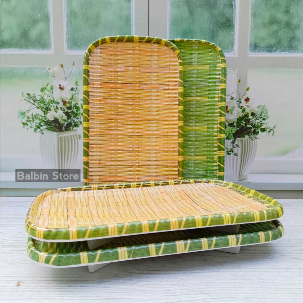 promo 1 pcs piring persegi melamin 28.5 cm bahan tebal - piring cafe  - piring resto - PU-911S