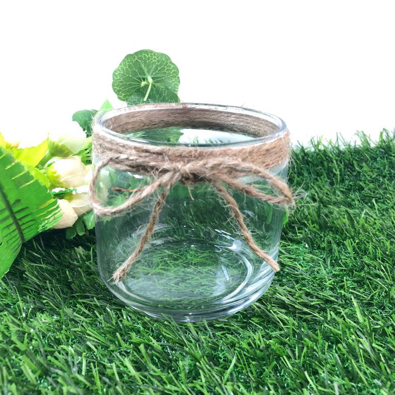 TERDAHSYAT 1pcs Vas Kaca 5ml  Vas Kaca Rami  Vas Kaca Bulat  Vas Tanaman Hias  Vas Tanaman Hidup  Va