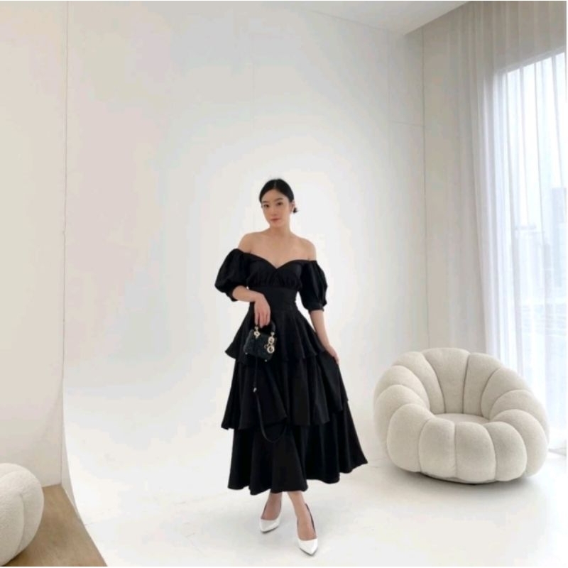 Rample Dress Baju kondangan Baju pesta Dress pesta Dress kondangan