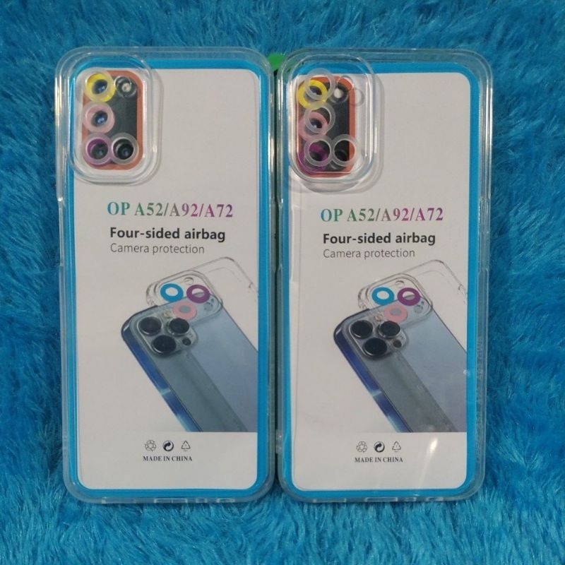 Softcase CASE Hp OPPO A52/A92/A72 Silikon Bening Pelindung Belakang Hp TPU