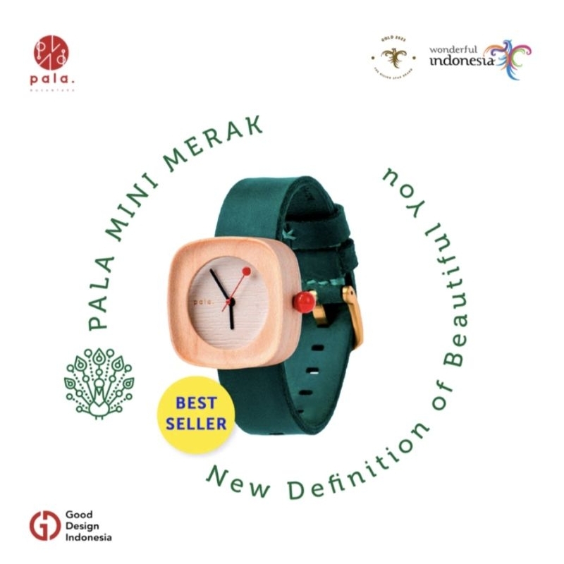 Preloved Jam Tangan by Pala Nusantara Extra Strap