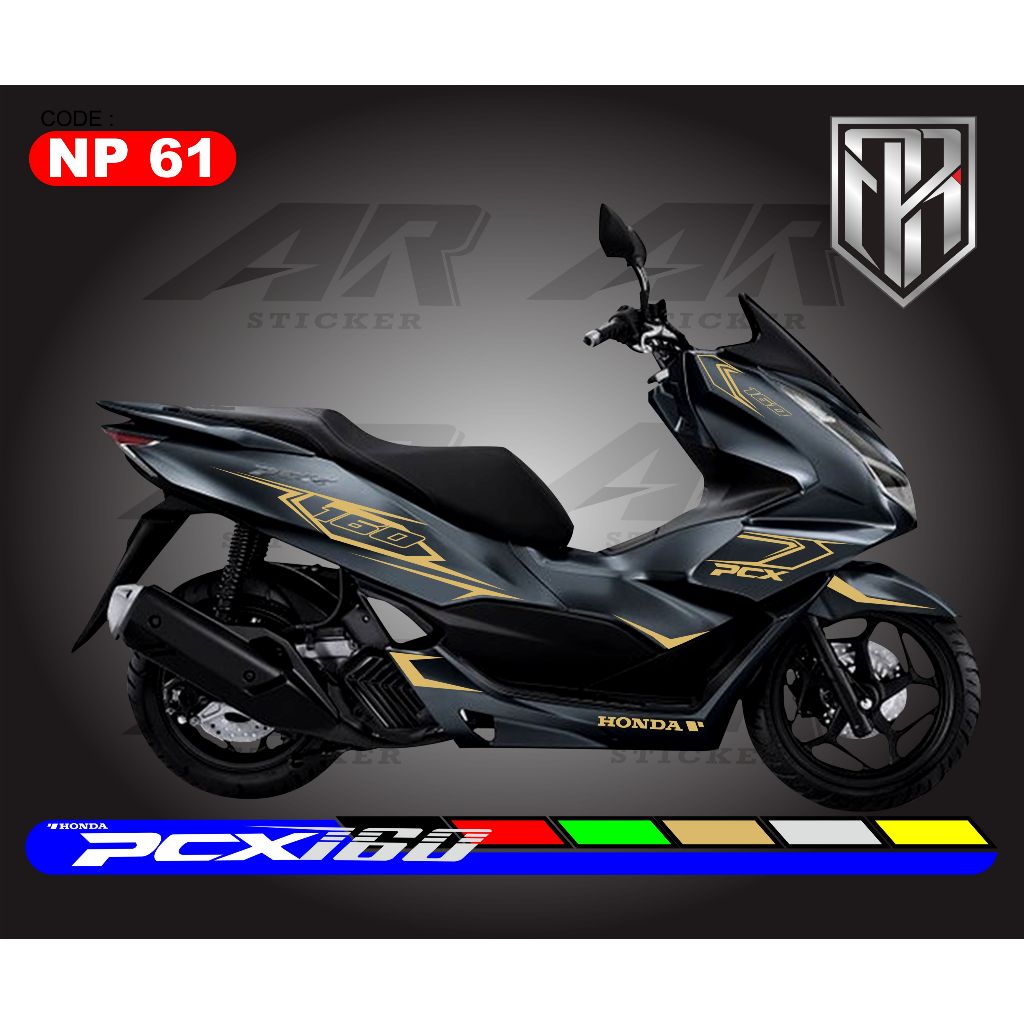 STRIPING MOTOR-STRIPING PCX-STRIPING MOTOR PCX 160-STICKER MOTOR-CUTTING STICKER PCX-STRIPING MOTOR 