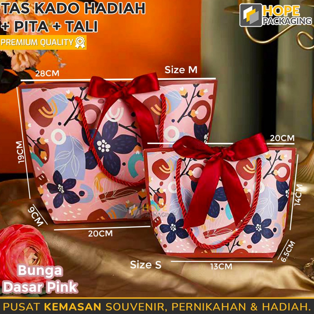 

HATI HATI BARANG Tas Kado Ulang Tahun Pita Size S 2x14x135x 7 cm Goodie Bag Premium Tas Hadiah Tas Souvenir Wedding Tas Bingkisan Anak Kantong Kertas Kado Paper Bag Tas Pita Motif