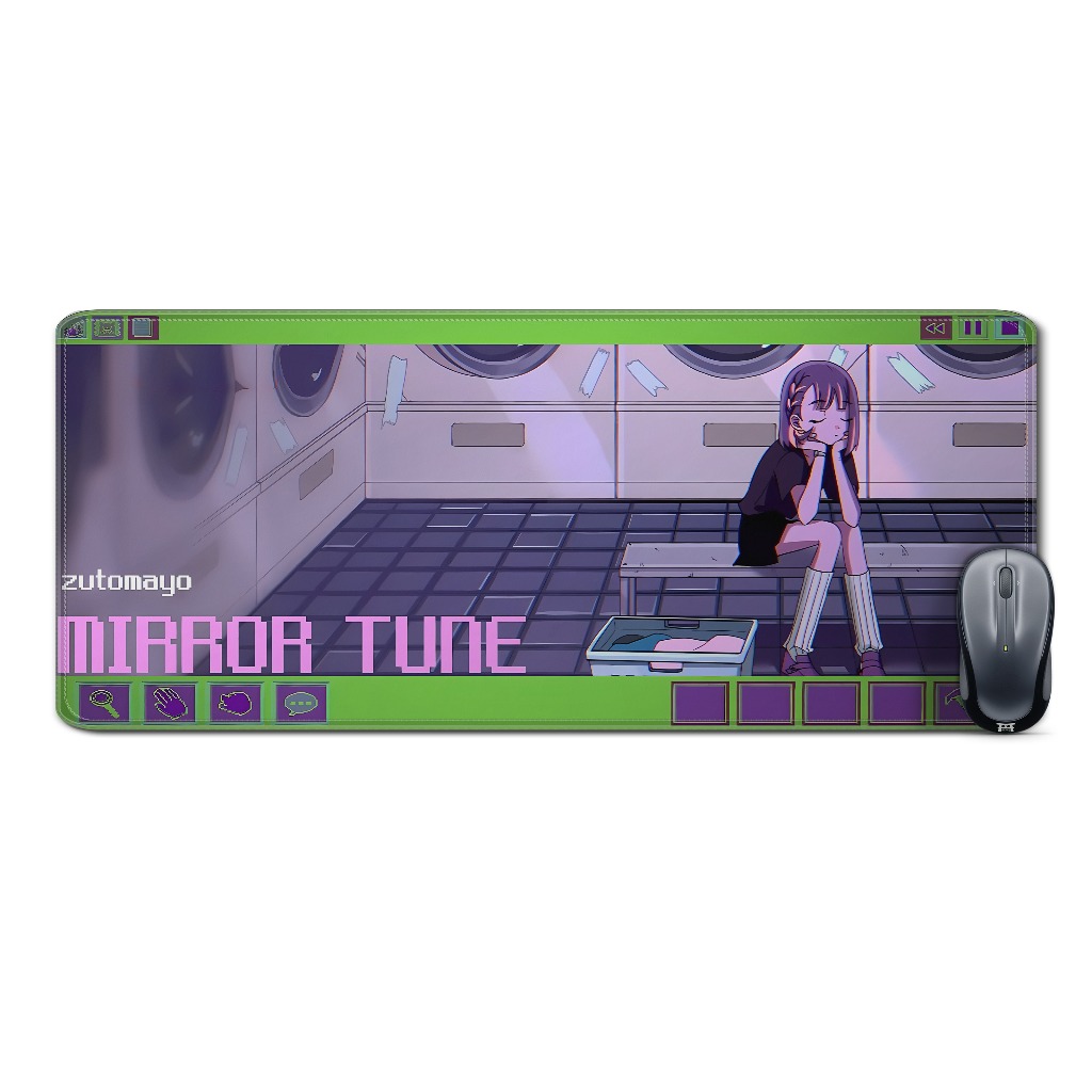 Deskmat mousepad extended	ZUTOMAYO MIRROR TUNE ALT	-	JAPAN MUSIC	material Rubber