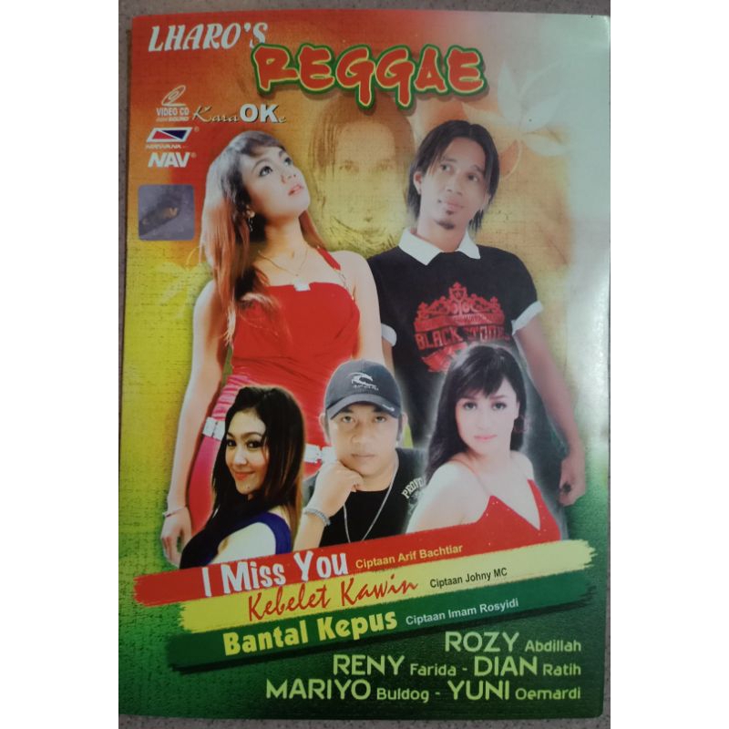 VCD original lharo's reggae